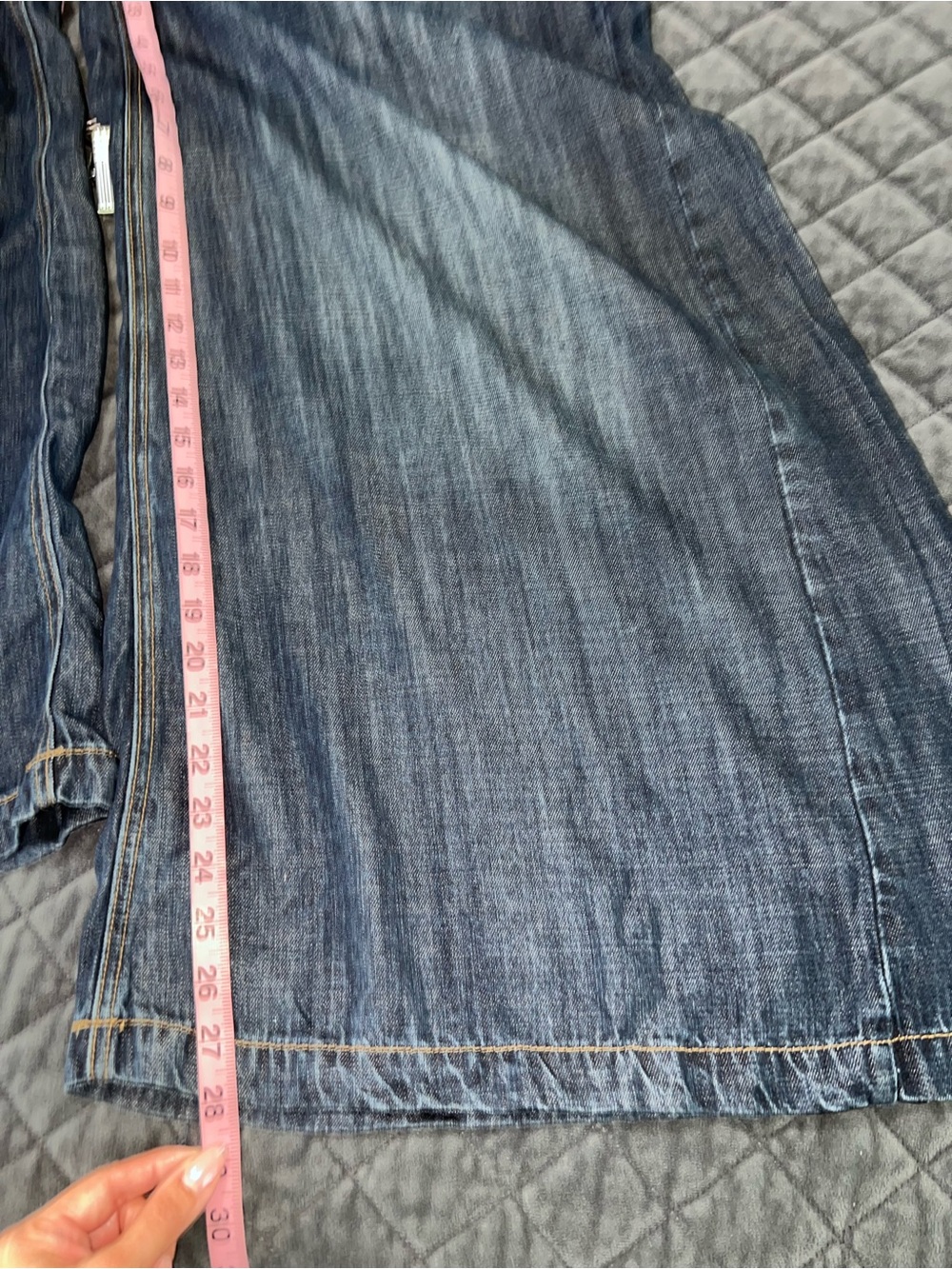 Desigual Super Wide Leg Jeans Women’s Size 28 Flare High Waisted C - Picture 13 of 15